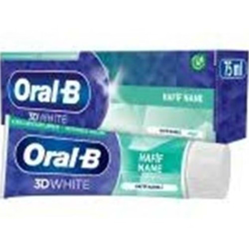 ORAL-B DIS MACUNU 75 ML PRO 3D WHITE SOFT MINT
