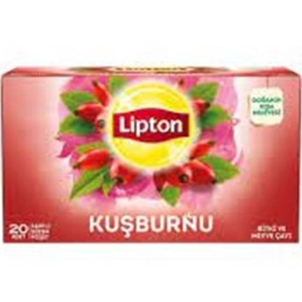 LİPTON BİTKİ ÇAYI 20 ADET KUŞBURNU
