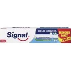 SİGNAL DİŞ MACUNU 120 ML ÜÇLÜ KORUMA