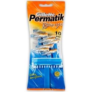 GİLLETTE PERMATIK BANYO TRAS BICAGI 10 LU