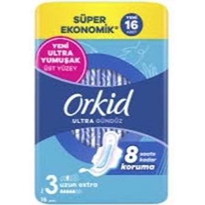 ORKİD KADIN PEDİ BOY 3 16 ADET ULTRA GÜNDÜZ