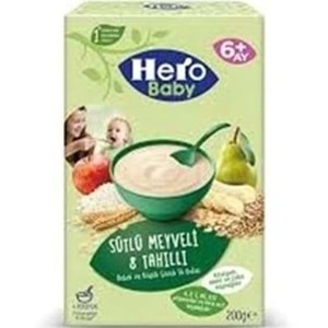 HERO BABY MAMA 200 GR SUTLU MEYVELI 8 TAHILLI