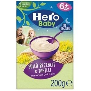 HERO BABY MAMA 200 GR SUTLU REZENELI 8 TAHILLI