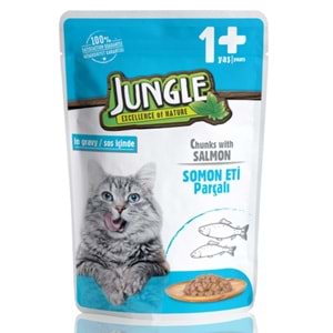 JUNGLE YETISKIN KEDI MAMASI 100 GR SOMON ETLI