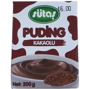 SÜTAŞ PUDİNG 200 GR KAKAOLU