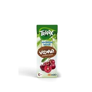 TROPİX MEYVE SUYU 200 ML VİŞNE