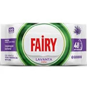 FAİRY YÜZEY TEMİZLEME HAVLUSU 100 LÜ LAVANTA