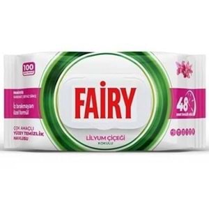FAİRY YÜZEY TEMİZLEME HAVLUSU 100 LÜ LİLYUM
