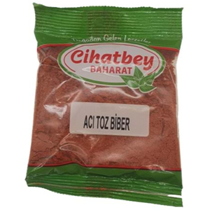 CİHATBEY ACI TOZ BIBER 40 GR