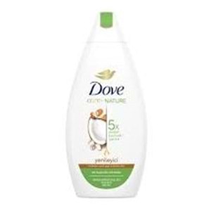 DOVE NEMLENDİRİCİ DUŞ JELİ 450 ML HİNDİSTAN CEVİZİYAĞI VE BADEM ÖZÜ