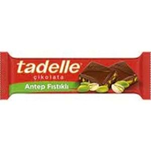 TADELLE ÇİKOLATA 30 GR ANTEP FISTIKLI