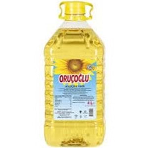 ORUÇOĞLU AYÇİÇEK YAĞI 4 L