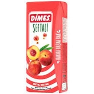 DIMES MEYVE SUYU 200 ML SEFTALI