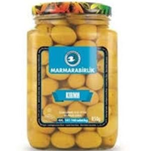 MARMARABİRLİK YESIL ZEYTIN 850 GR KIRMA