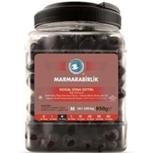 MARMARA BİRLİK DOGAL SIYAH ZEYTIN 950 GR M