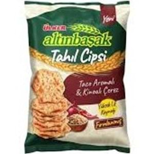 ÜLKER ALTINBAŞAK TAHIL CİPSİ 50 G TACO AROMALI& KİNOALI ÇEREZ