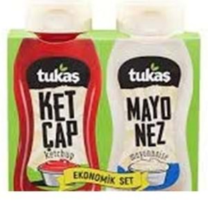 TUKAŞ KETÇAP+MAYONEZ SET 650&550 GR