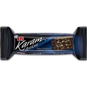 ETİ KARAM GURME BITTER CIKOLATALI GOFRET 50 GR