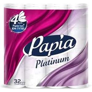 PAPİA TUVALET KAĞIDI 32 Lİ PATİNUM