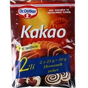 DR.OETKER KAKAO 2X25 GR