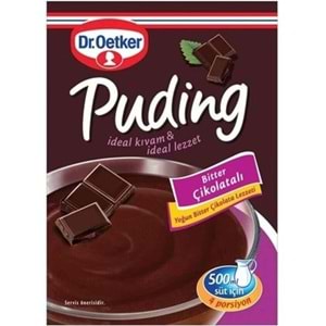DR.OETKER TOZ PUDING 111 GR BITTER CIKOLATALI