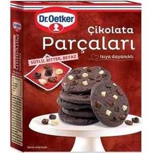 DR.OETKER CIKOLATA PARCALARI 70 GR SUTLU BITTER BY
