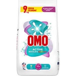OMO MATİK 9 KG ACTIVE BEYAZLAR RENKLİLER