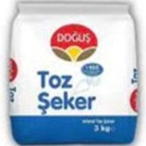 DOĞUŞ TOZ ŞEKER 3 KG