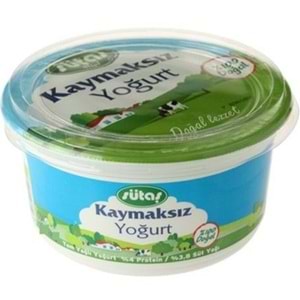 SÜTAŞ KAYMAKSIZ YOGURT 500 GR