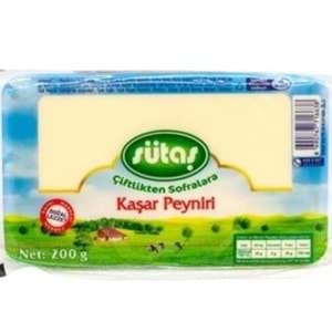 SÜTAŞ KASAR PEYNIRI 200 GR