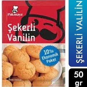 PAKMAYA SEKERLI VANILIN 10 LU PAKET