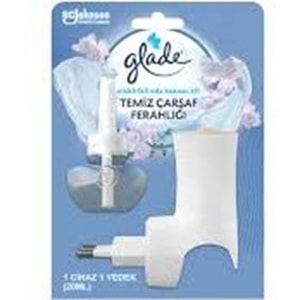 GLADE ELEKTRİKLİ KİT ODA KOKUSU 20 ML TEMİZ ÇARŞAF KOKUSU