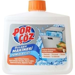 PORÇÖZ BULASIK MAKINASI TEMIZLEYICI 250 ML MANDALI