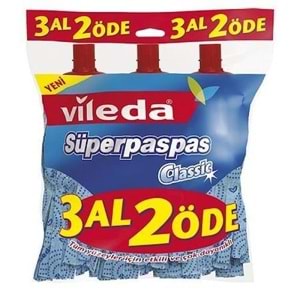 VİLEDA YEDEK PASPAS 3 LU KLASIK
