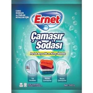 CAMSİL ERNET ÇAMAŞIR SODASI 500 G TÜL&RENKLİ&BEYAZ