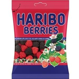 HARİBO YUMUSAK ŞEKER 80 GR BERRIES