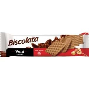 ŞÖLEN BISCOLATA VENI GOFRET 110 GR FINDIKLI