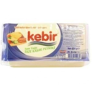 KEBİR KASAR PEYNIRI 600 GR TAM YAĞLI TAZE