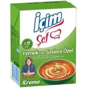 İÇİM KREMA 200 ML YEMEK VE SOSLARA