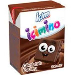 İÇİM İÇİMINO PUDING 200 ML CIKOLATALI