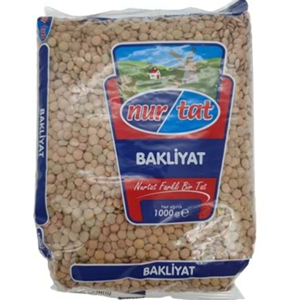 NURTAT YEŞİL MERCIMEK 1 KG
