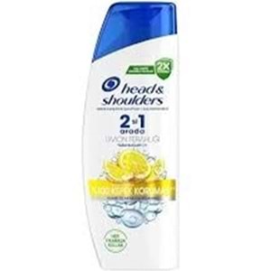 H&S ŞAMPUAN+SAÇ BAKIM KREMİ 330 ML LİMON FERAHLIĞI