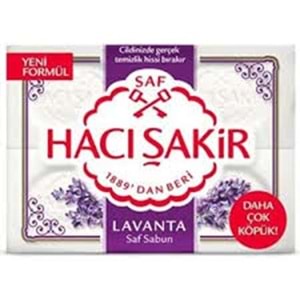 HACI SAKIR BANYO SABUNU 600 GR LAVANTA