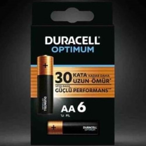 DURACELL OPTIMUM KALEM PIL 6 LI AA