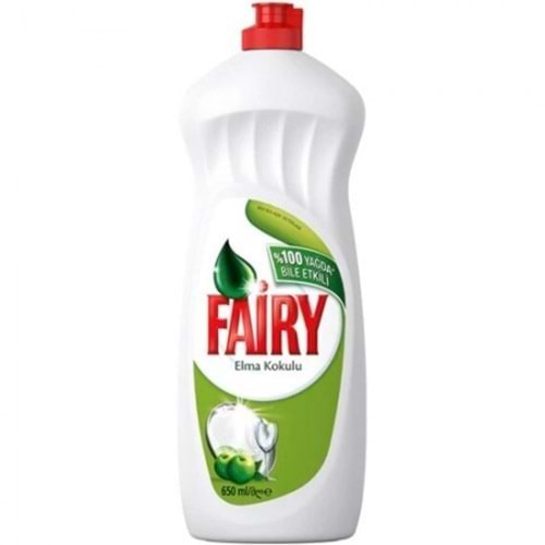 FAİRY BULASIK DETERJANI 650 ML ELMA
