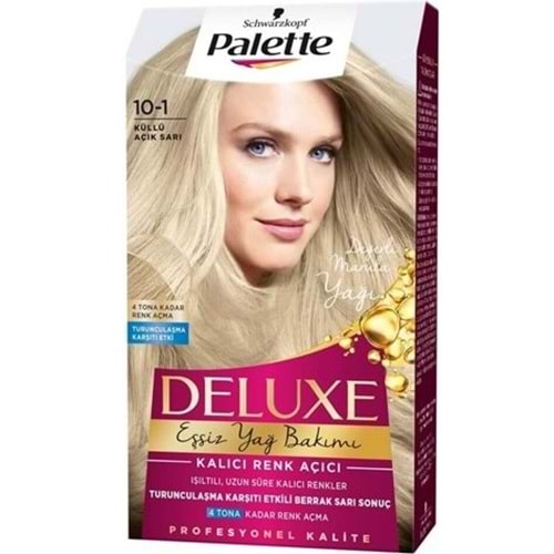 PALETTE DELUXE SAC BOYASI 10-1 KULLU ACIK SARI