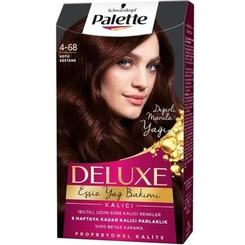 PALETTE DELUXE SAC BOYASI 4-68 KOYU KESTANE
