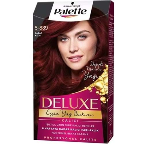 PALETTE DELUXE SAC BOYASI 5-889 SARAP KIZILI