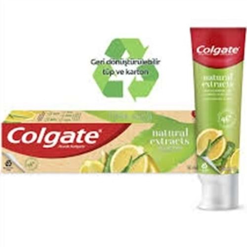 COLGATE DİŞ MACUNU 50 ML NATURAL LİMON