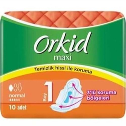 ORKİD MAXI PAKET 10 LU NORMAL